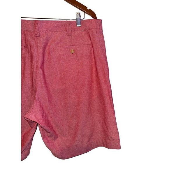NWT J. Crew Gramercy Red Chambray 100% Cotton Shorts Size 38w - Picture 6 of 13